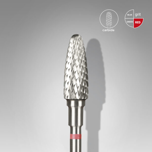 Punta Metal Duro «maíz», diámetro 5 mm / superficie de trabajo 13 mm