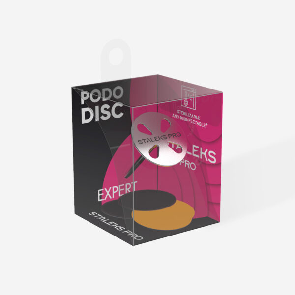Disco de pedicura Pododisc Staleks Pro Expert M - Grano 180 (5 piezas, 20 mm) - Imagen 3